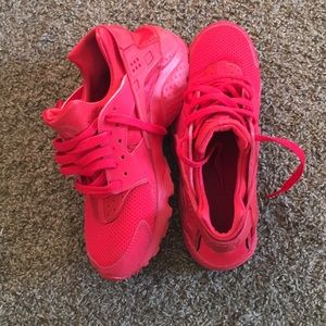Nike Red Huraches